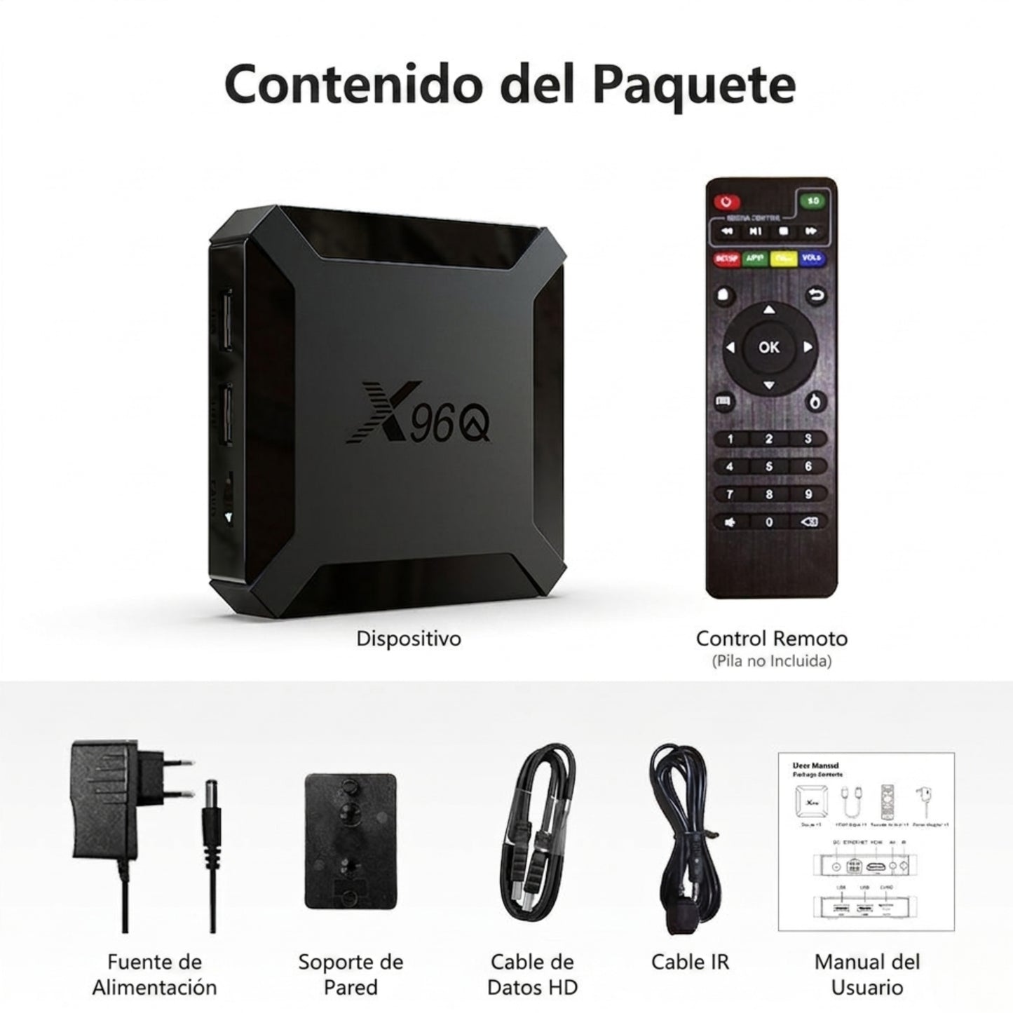 Android X96Q TV Box 4K Ultra HD