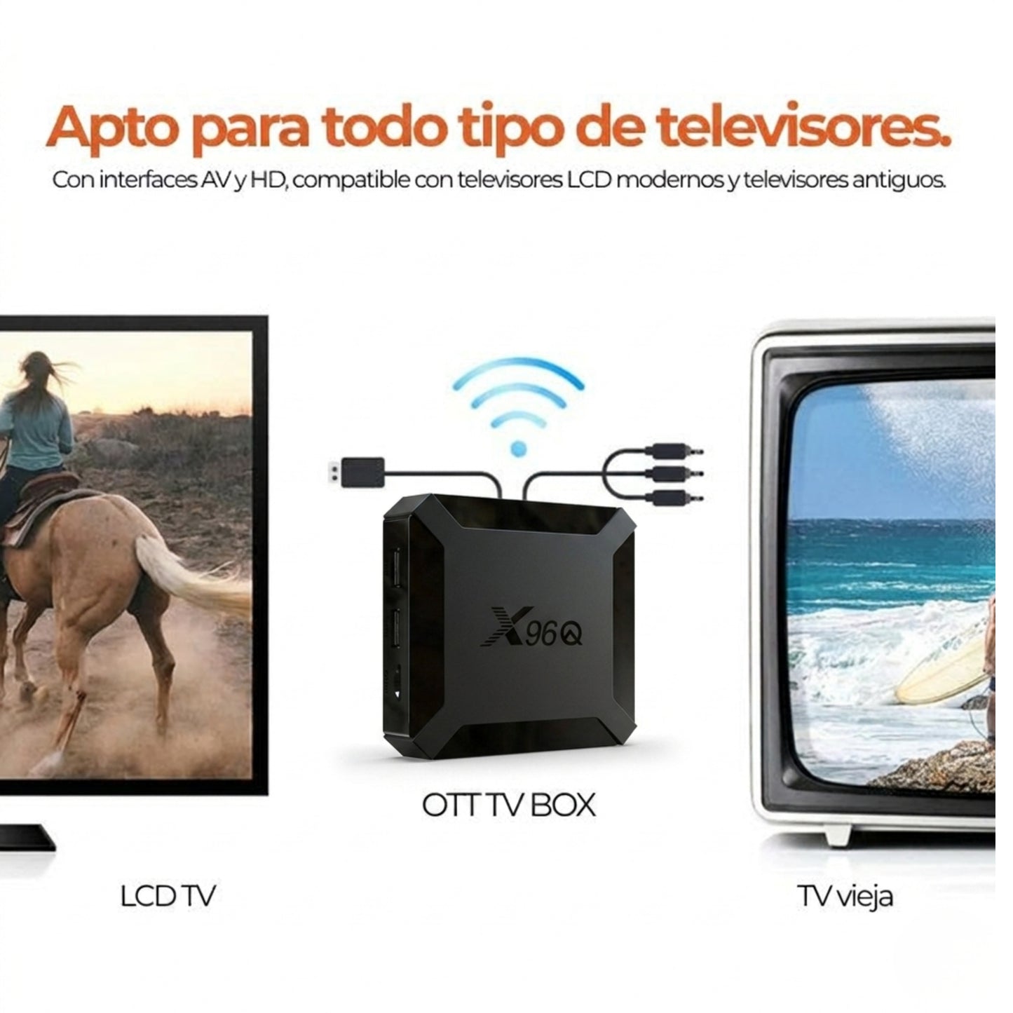 Android X96Q TV Box 4K Ultra HD